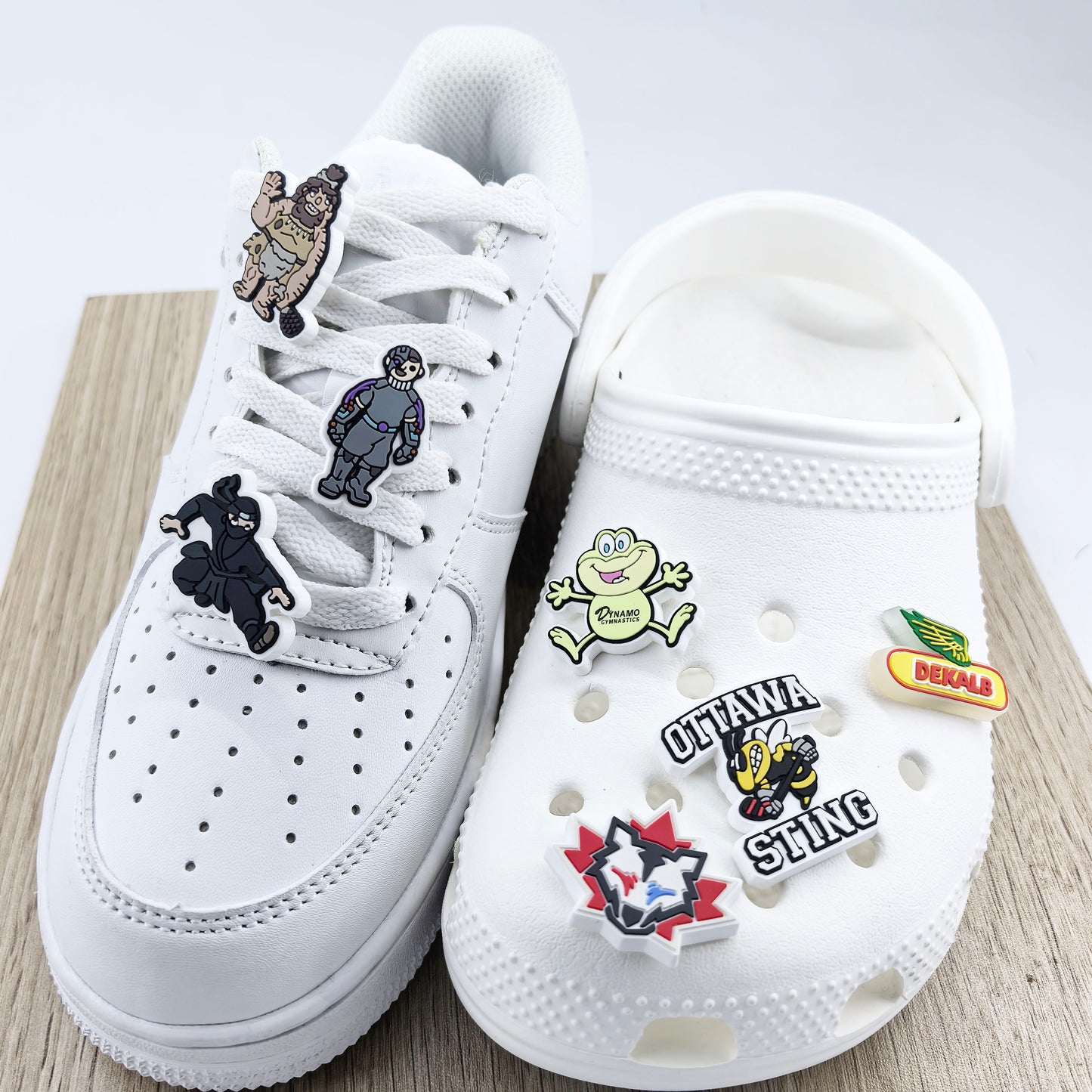 Breloques de chaussures polyvalentes et personnalisées