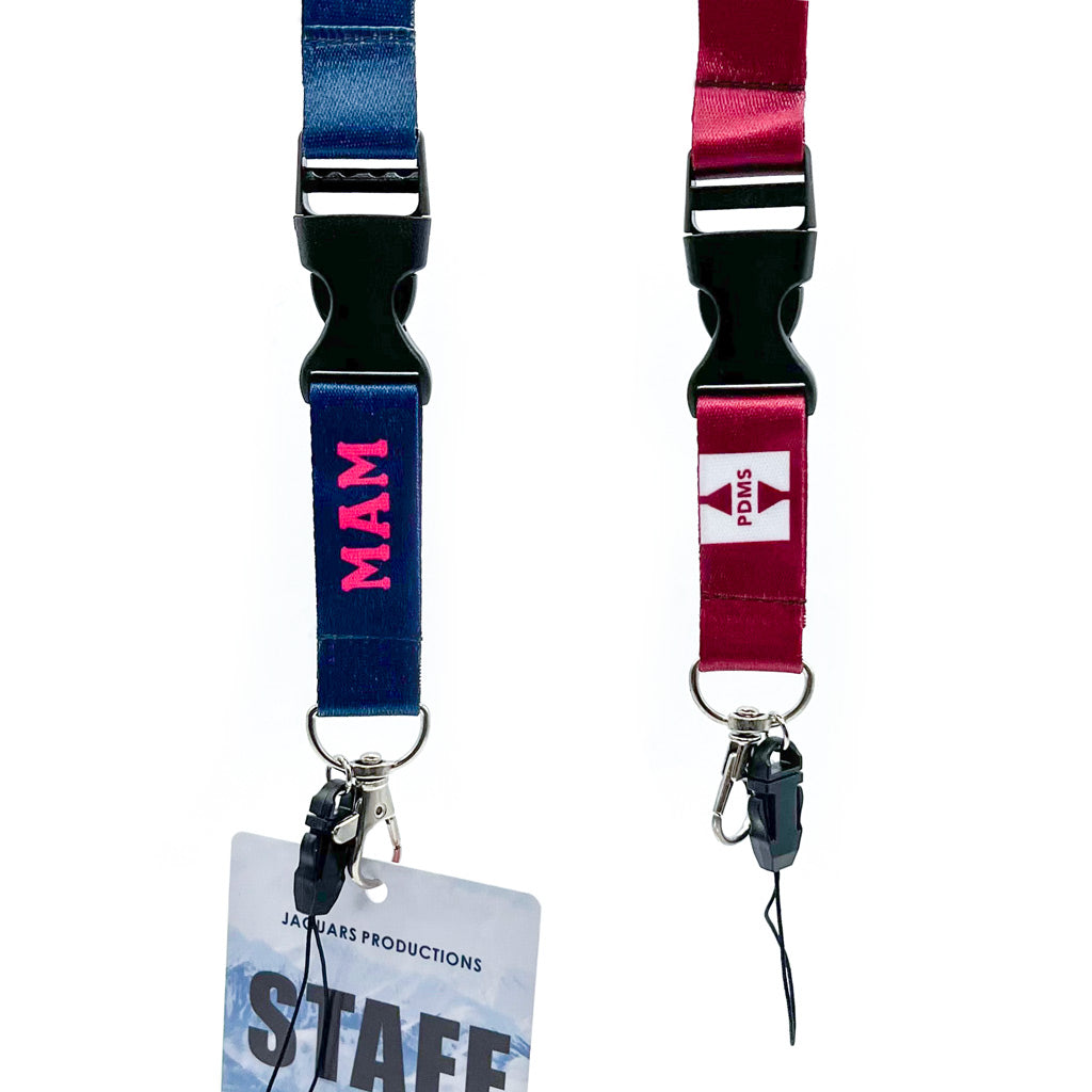 Custom Detachable Sublimation Lanyards