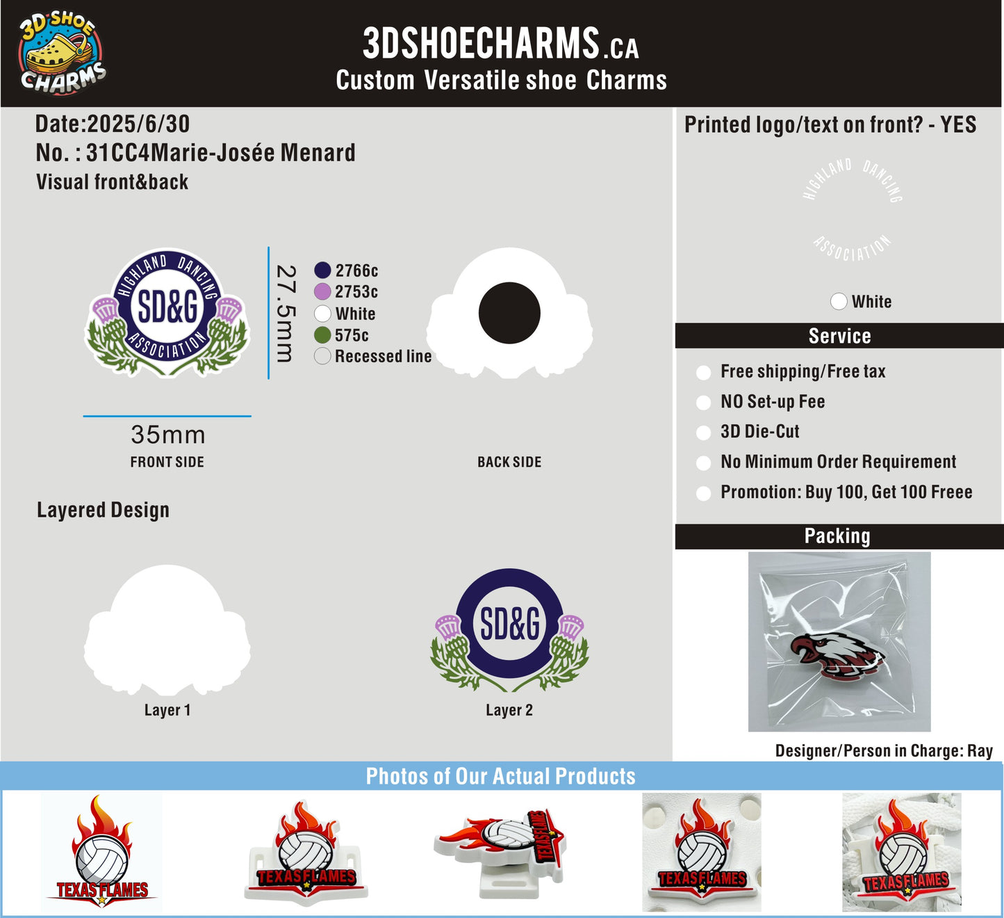 CUSTOM SHOE CHARMS/CUSTOM VERSATILE SHOE CHARMS-31CC4Marie-Josée Menard250630