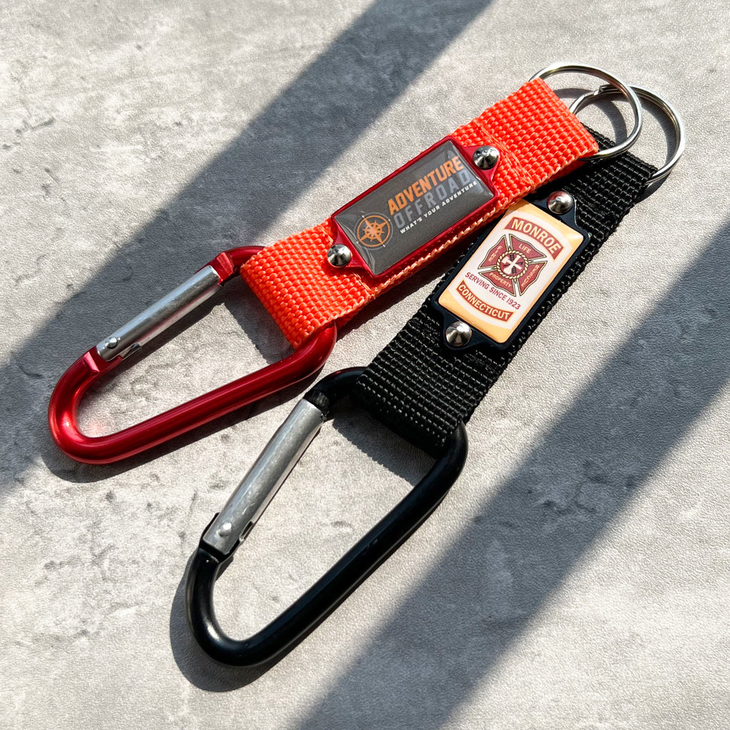 Custom Carabiner Keychains – Free Design Proof & Quote