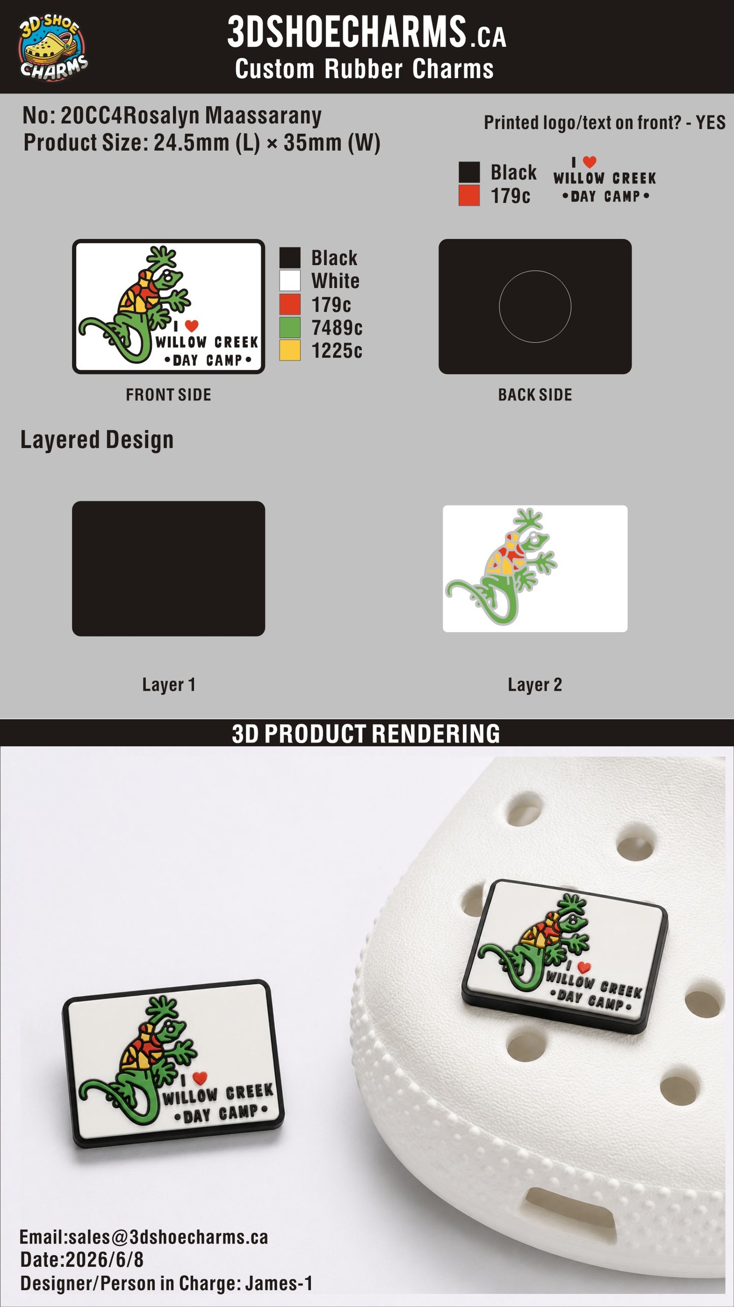 Custom Rubber Clog Charms - 20260610-20
