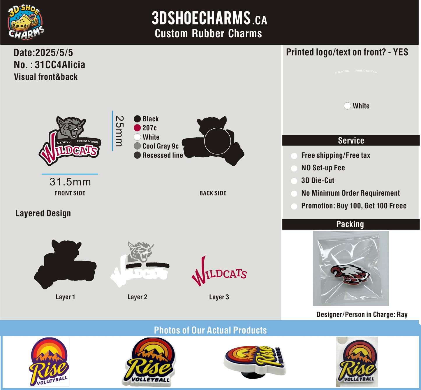 CUSTOM SHOE CHARMS-31CC4Alicia250508