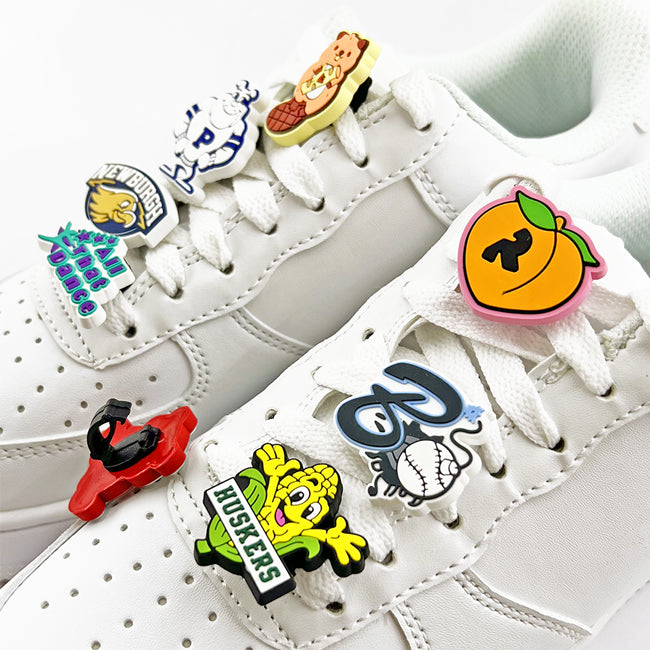 Breloques 3D personnalisées pour lacets en caoutchouc