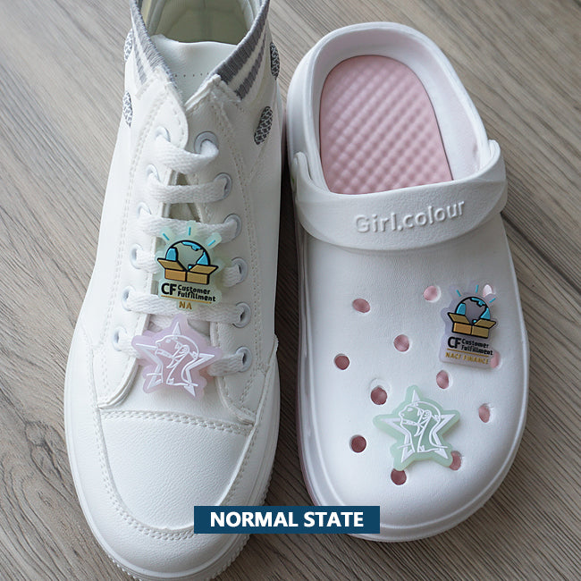 Breloques de chaussures polyvalentes UV Magic personnalisées