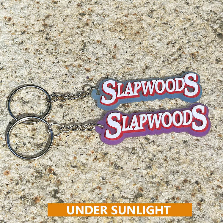 Custom UV Color-Changing PVC Keychain