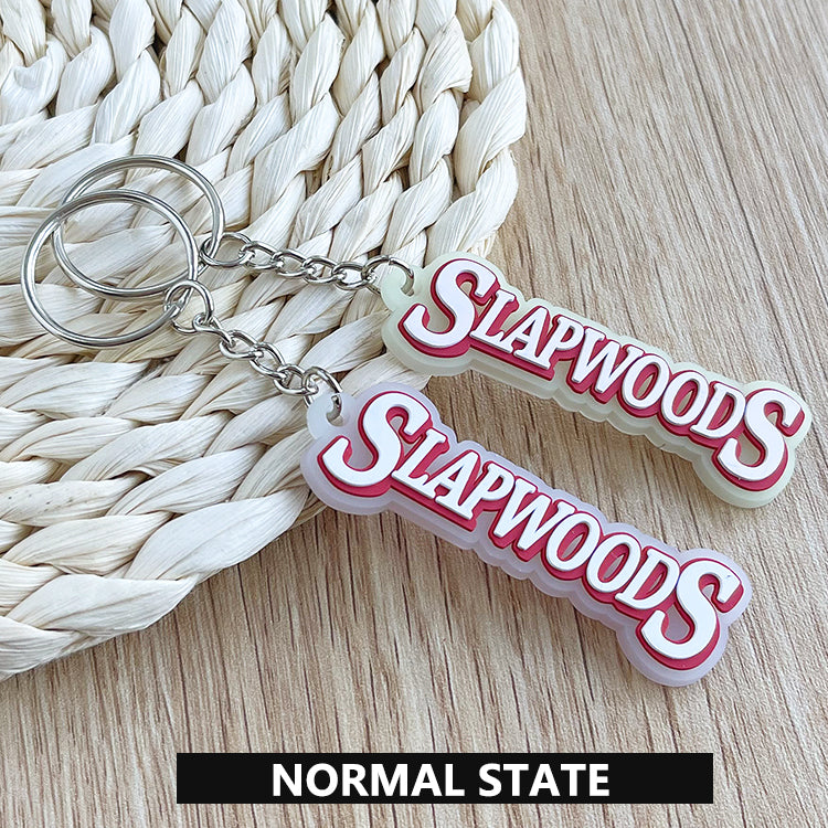Custom UV Color-Changing PVC Keychain