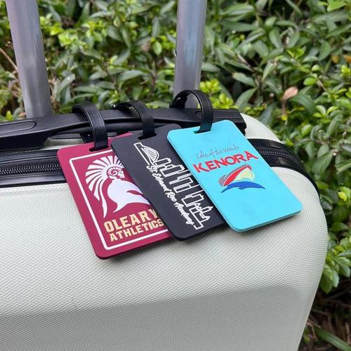 Custom PVC Rubber Luggage Tag –– Order Online