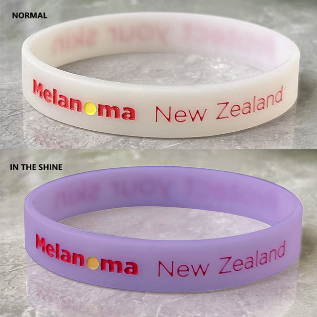 Custom UVReact Silicone Wristbands