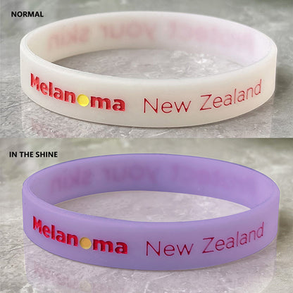 Custom UVReact Silicone Wristbands