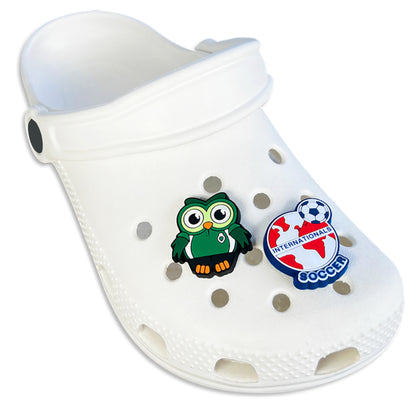 Breloques de sabots en caoutchouc 3D personnalisées