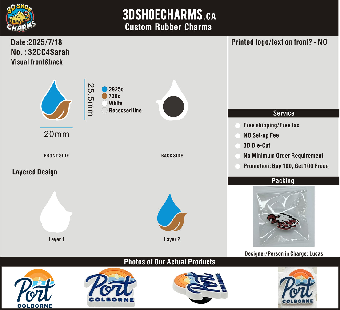 Shoe Charms 32CC4Sarah 20250718