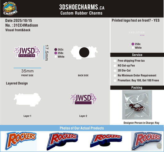 CUSTOM SHOE CHARMS-31CC4Madison251015