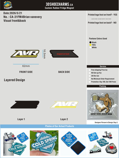 Custom Double-Sided Woven Flight Key Tag&Custom 3D Soft PVC Fridge Magnet-20260529-31