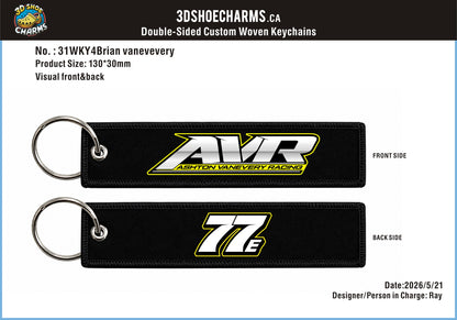 Custom Double-Sided Woven Flight Key Tag&Custom 3D Soft PVC Fridge Magnet-20260529-31