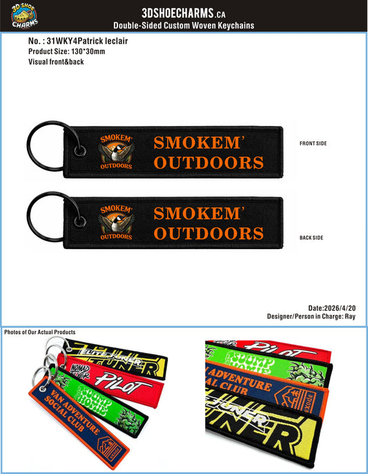 Custom Double-Sided Woven Flight Key Tag-20260423-31