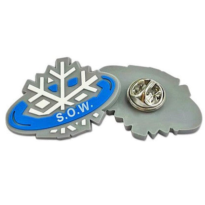 Custom 3D PVC Rubber Pin Badge