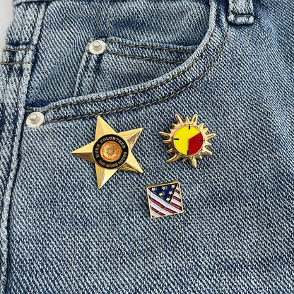 Custom Soft Enamel Metal Badge