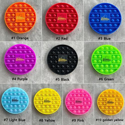 Custom Silicone Pop Bubble Coaster