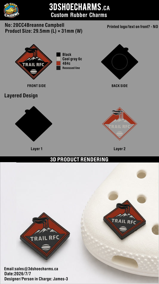 Custom Rubber Clog Charms – 20260708-20