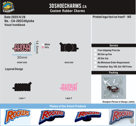 Custom Shoe charms-20CC4Ayisha250628