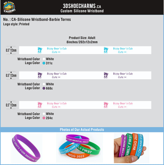 Custom Silicone Wristband-20WB4Barbie Torres250414