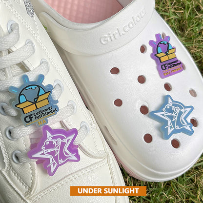 Breloques de chaussures polyvalentes UV Magic personnalisées