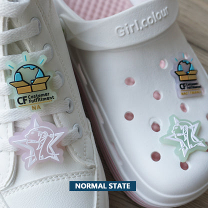 Breloques de chaussures polyvalentes UV Magic personnalisées