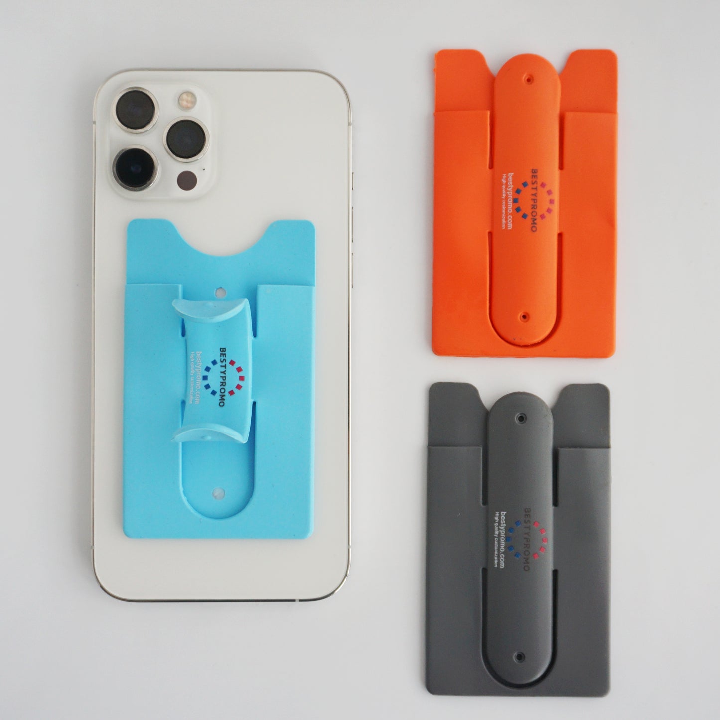 Custom Phone Stand With Card Holder