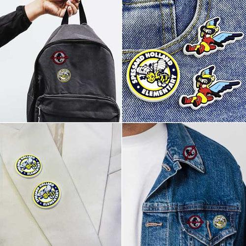 Custom 3D PVC Rubber Pin Badge