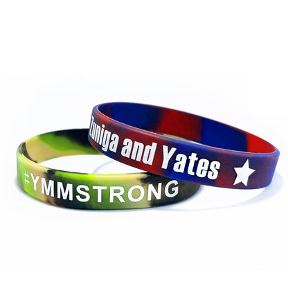 Custom Silicone Wristbands - Swirl