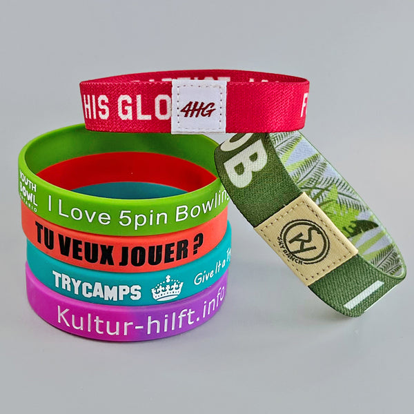 Custom Silicone Wristbands