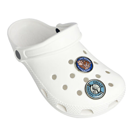 Breloques de sabots en métal époxy personnalisées