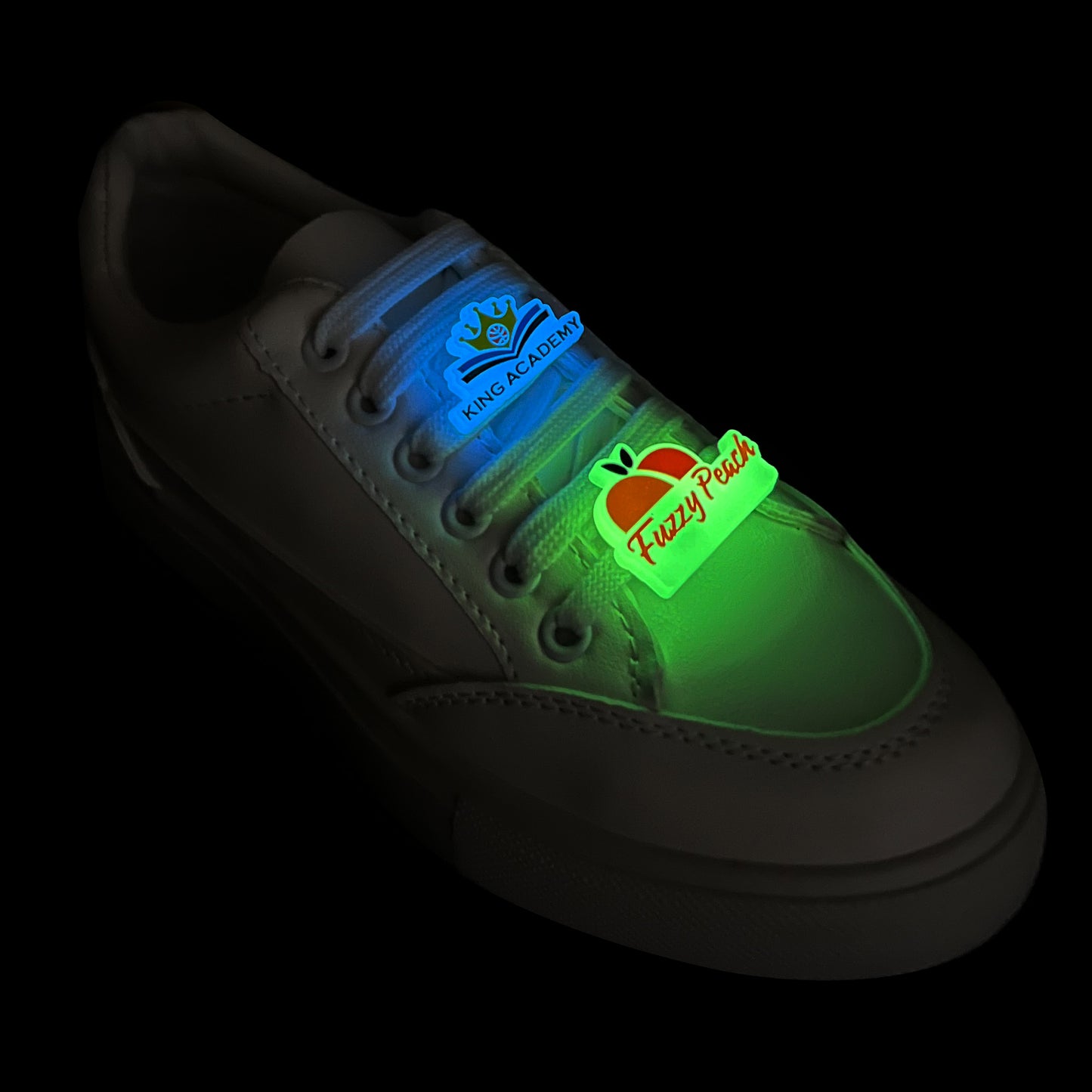 Custom Glow-in-the-Dark Shoelace Charms