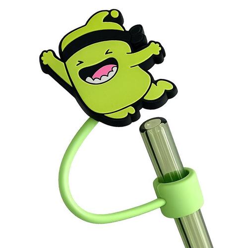 Custom Sealed Straw Toppers with Logo (8mm/10mm) -Free Design Proof & Quote