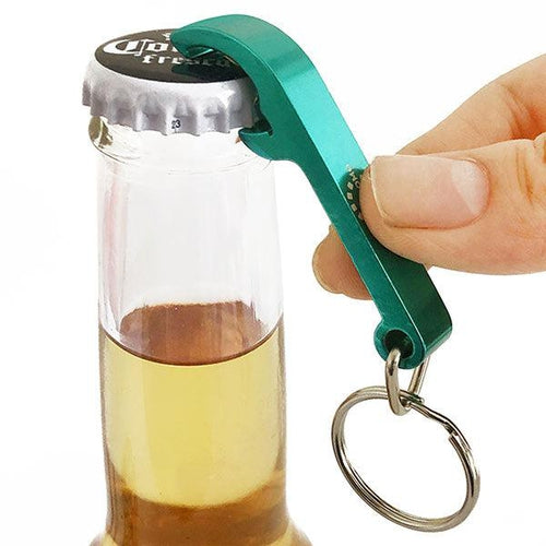 Custom Small Aluminum Bottle Opener Keychain