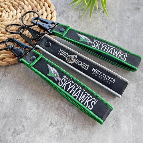 Custom Woven Wrist Loop Keychain - Order Online