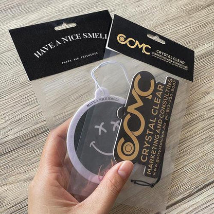 CUSTOM AIR FRESHENER-Free Design Proof & Quote