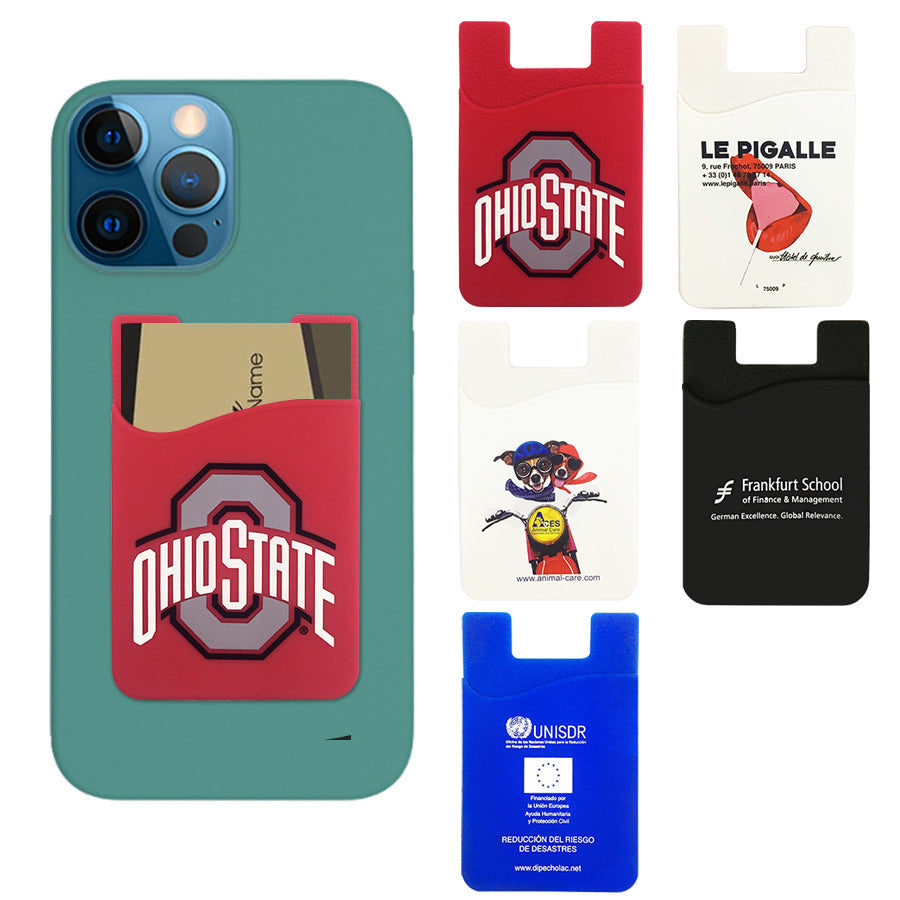 Custom Silicone Phone Card Holder