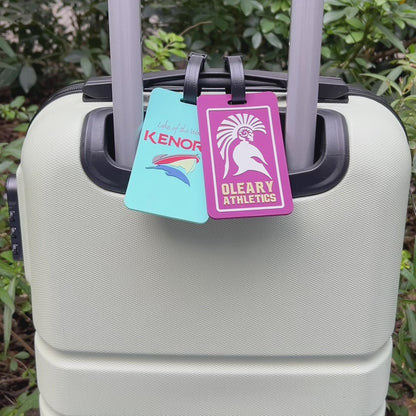 Custom PVC Rubber Luggage Tag –– Order Online