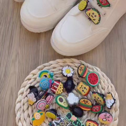 Breloques 3D personnalisées pour lacets en caoutchouc