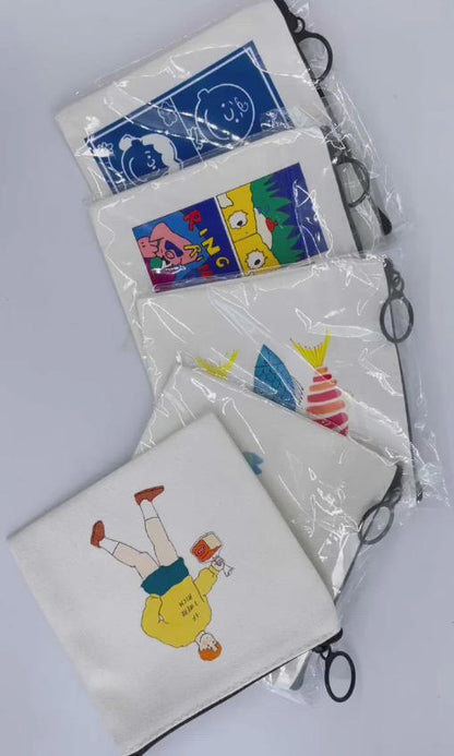 Custom Canvas Wallet