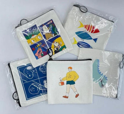 Custom Canvas Wallet