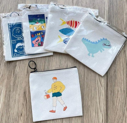 Custom Canvas Wallet