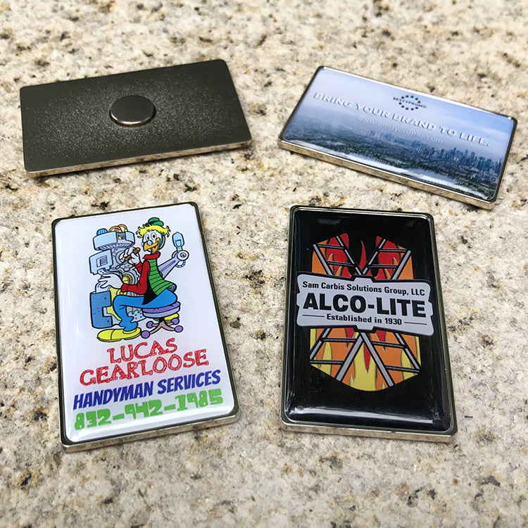 Custom Rectangular Doming Fridge Magnet