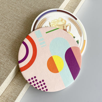 Custom Absorbent Paper Coaster