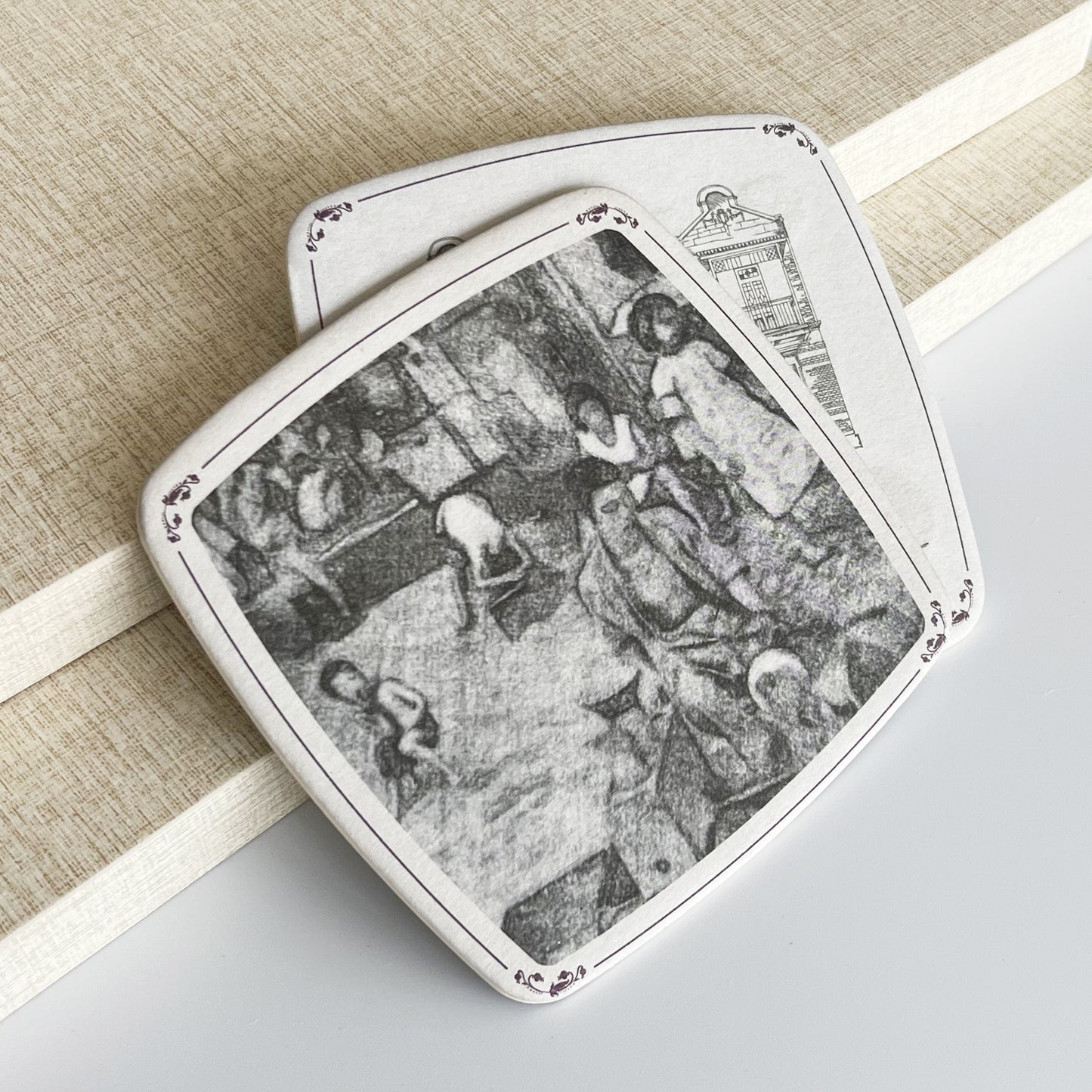 Custom Absorbent Paper Coaster